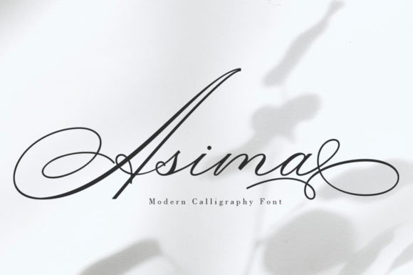 Asima Font: Sweet Script for Handmade Branding