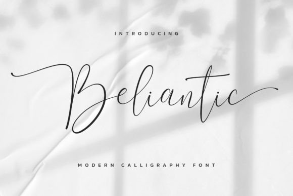Beliantic Font Review: Elevating Campaign Visuals