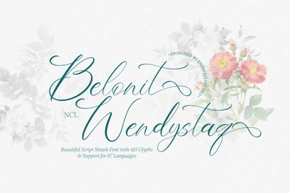 Belonit Wendystaq: A Modern Script Font for Web Headers
