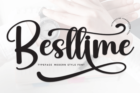 Besttime Font Review: A Magical Script for Designers