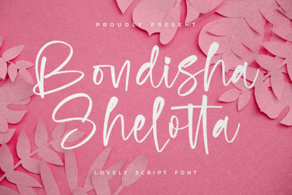 Bondisha Shelotta: A Script Font for Professional Branding