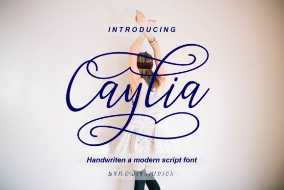 Caylia: The Elegant Script Font for Scroll-Stopping Content