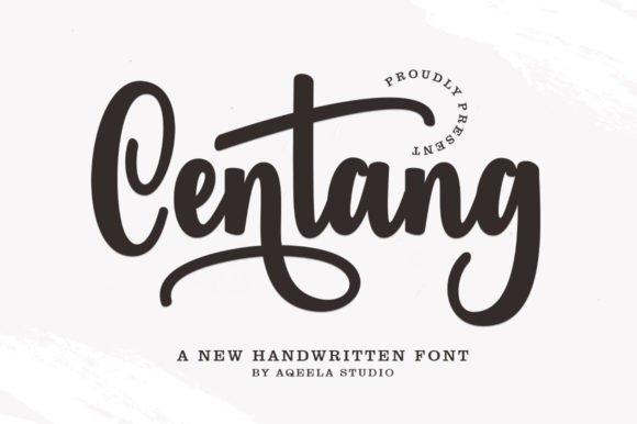 Centang: The Enchanting Script Font for Editorial Design