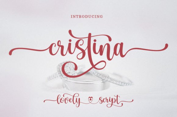Cristina: A Natural Script Font for Handmade Brands