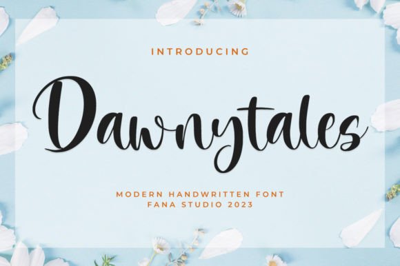 Dawnytales: The Perfect Script Font for Handmade Brands