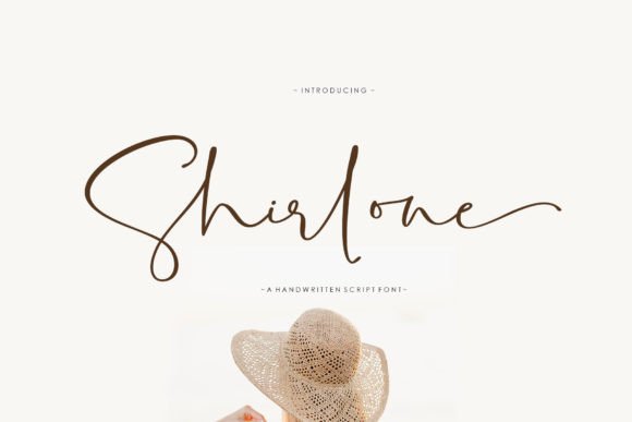 Elevate Editorial Design with Shirlone Script Font