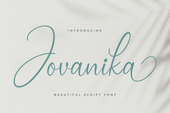 Elevate Your Brand with Jovanika Script Font