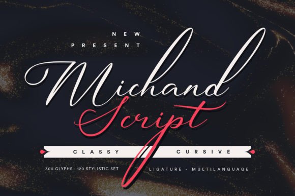 Michand: A Modern Calligraphy Font for Web Design