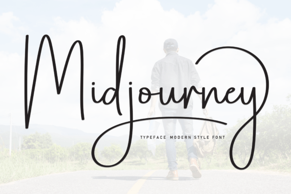 Midjourney Font Review: A Stylish Script for Modern Branding