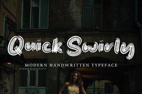 Quick Swirly: The Elegant Script Font for Makers