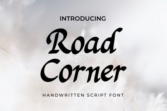Road Corner: A Script Handwritten Font for Modern Branding