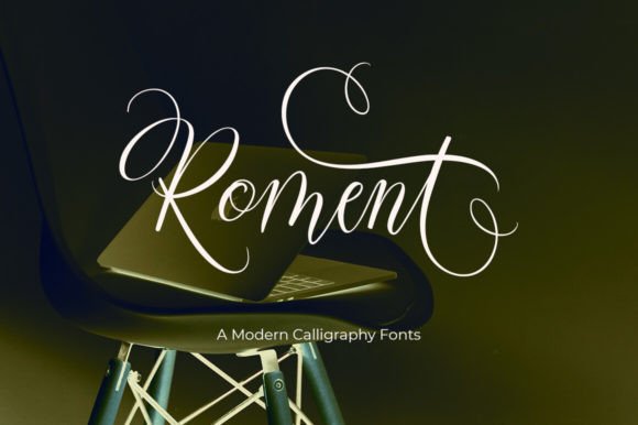 Roment: The Modern Script Font for Polished Branding
