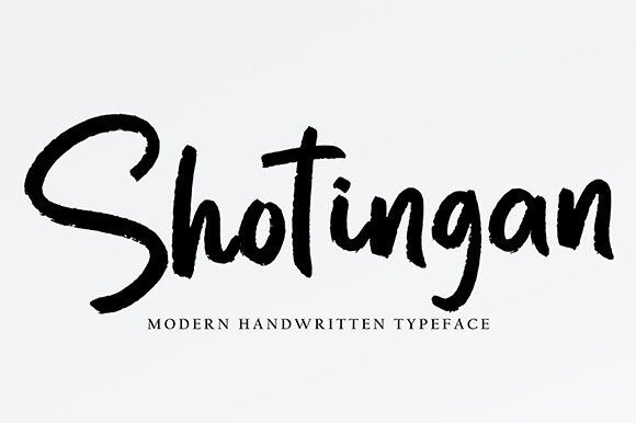 Shotingan: A Timeless Script Font for Modern Branding