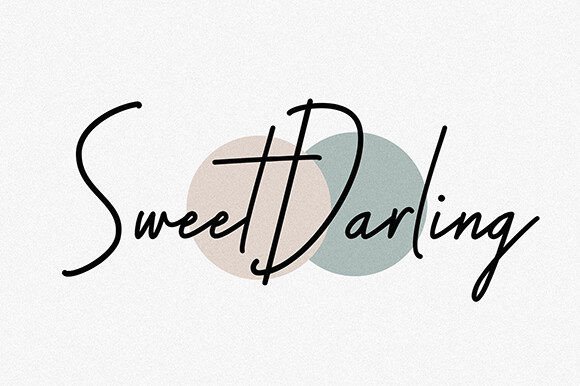 Sweet Darling: The Modern Signature Font for Viral Content