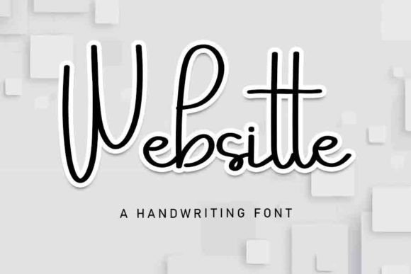 Using Websitte Script Font for Elegant Brand Identity