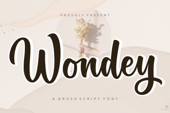 Wondey: The Perfect Brush Script Font for Handmade Brands